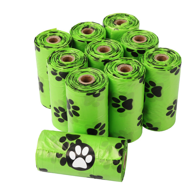 Green Dog Poop Bags – 20 Rolls Eco-Friendly Pack