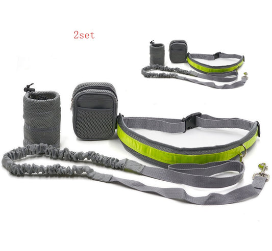 Adjustable Hands-Free Dog Leash for Running & Walking
