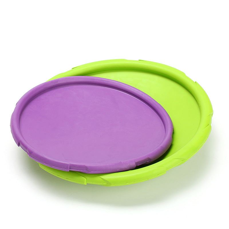 Rubber Dog Training Disc Toy – Durable Interactive Play