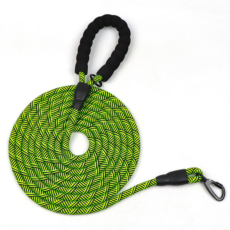 4.5M Long Dog Leash with Padded Handle – Strong & Durable