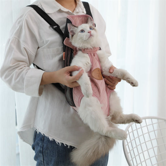 Portable Cat Backpack – Cute Lightweight Carrier
