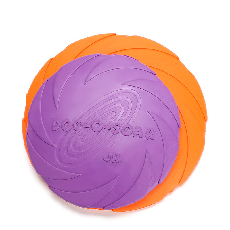 Rubber Dog Training Disc Toy – Durable Interactive Play