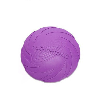 Rubber Dog Training Disc Toy – Durable Interactive Play