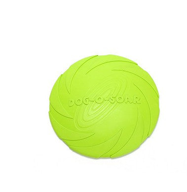 Rubber Dog Training Disc Toy – Durable Interactive Play