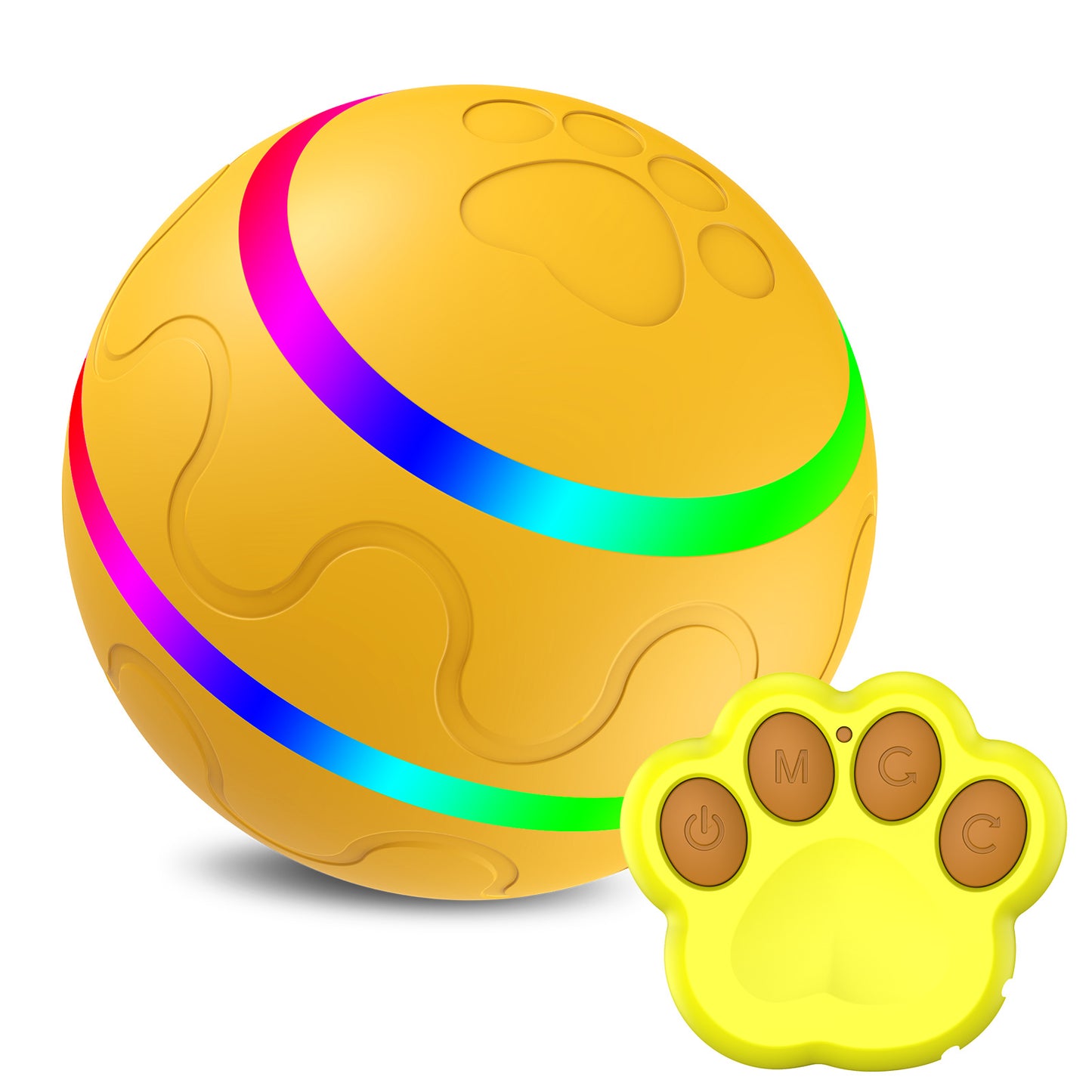 Interactive Smart Ball for Cats – USB Rechargeable
