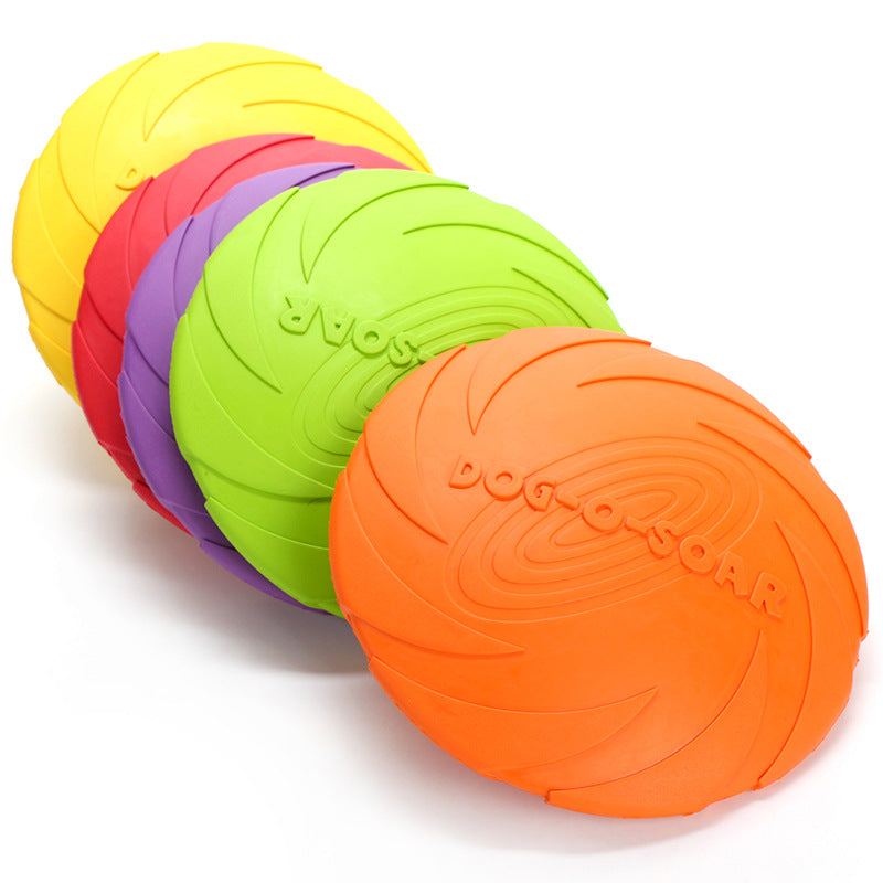 Rubber Dog Training Disc Toy – Durable Interactive Play