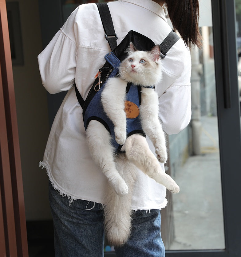 Portable Cat Backpack – Cute Lightweight Carrier