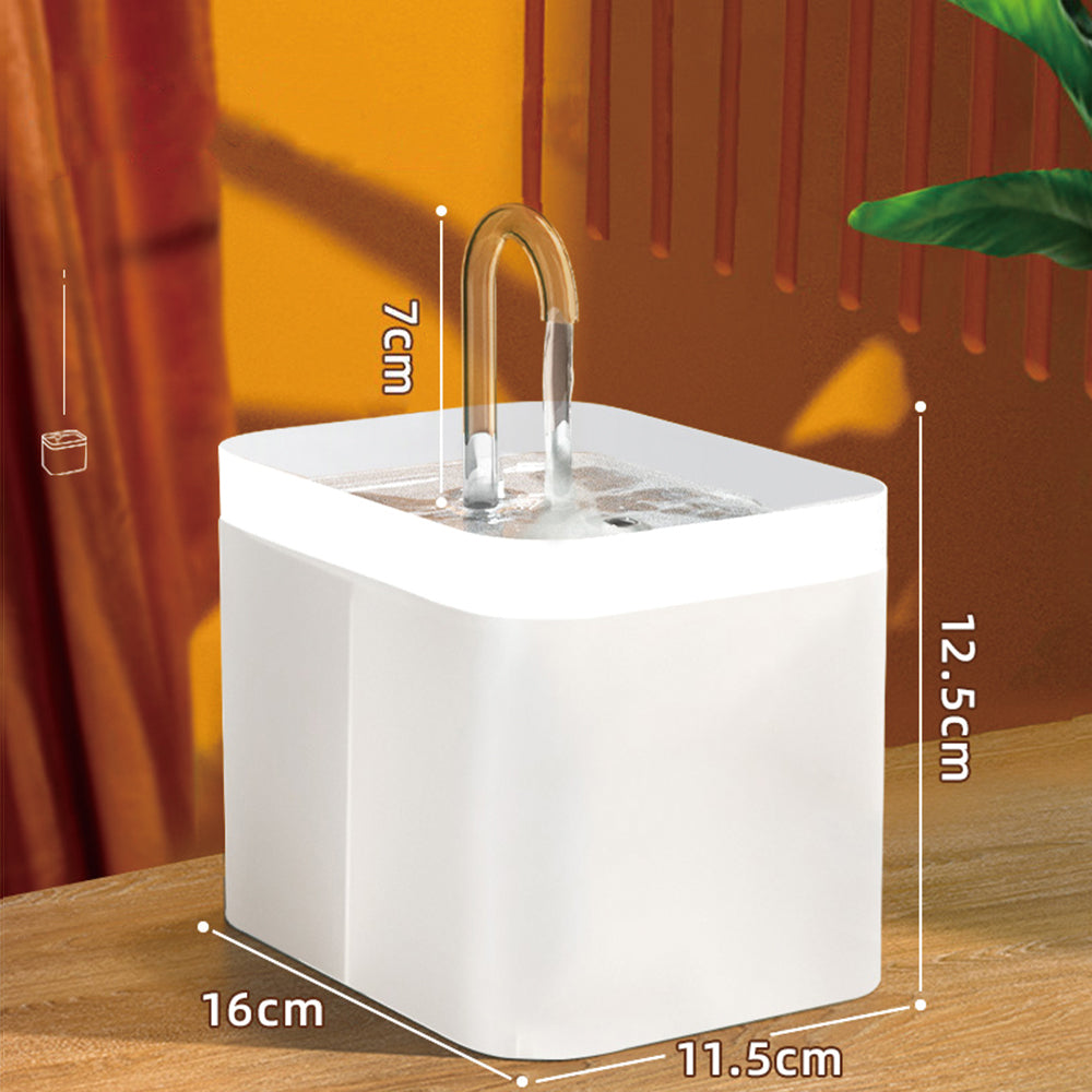 Automatic Cat Water Fountain with Filter – 1.5L USB