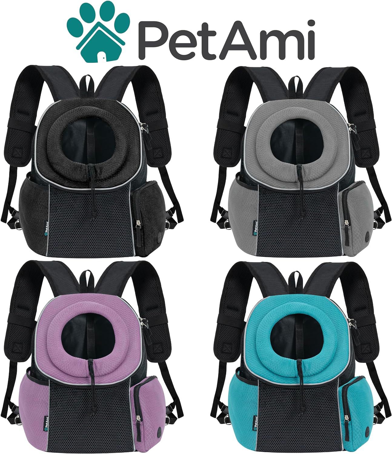 Pet Carrier Backpack – Breathable Dog & Cat Travel Bag