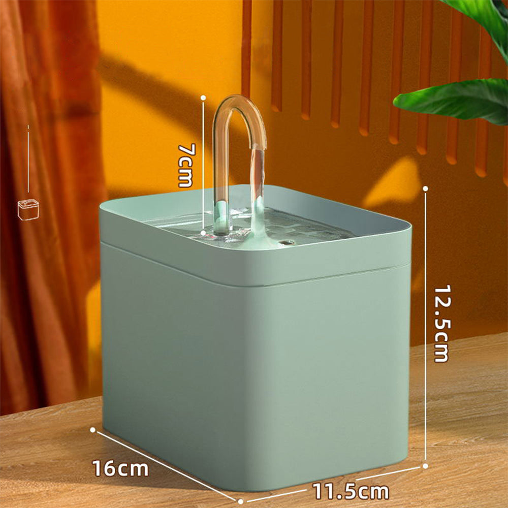 Automatic Cat Water Fountain with Filter – 1.5L USB