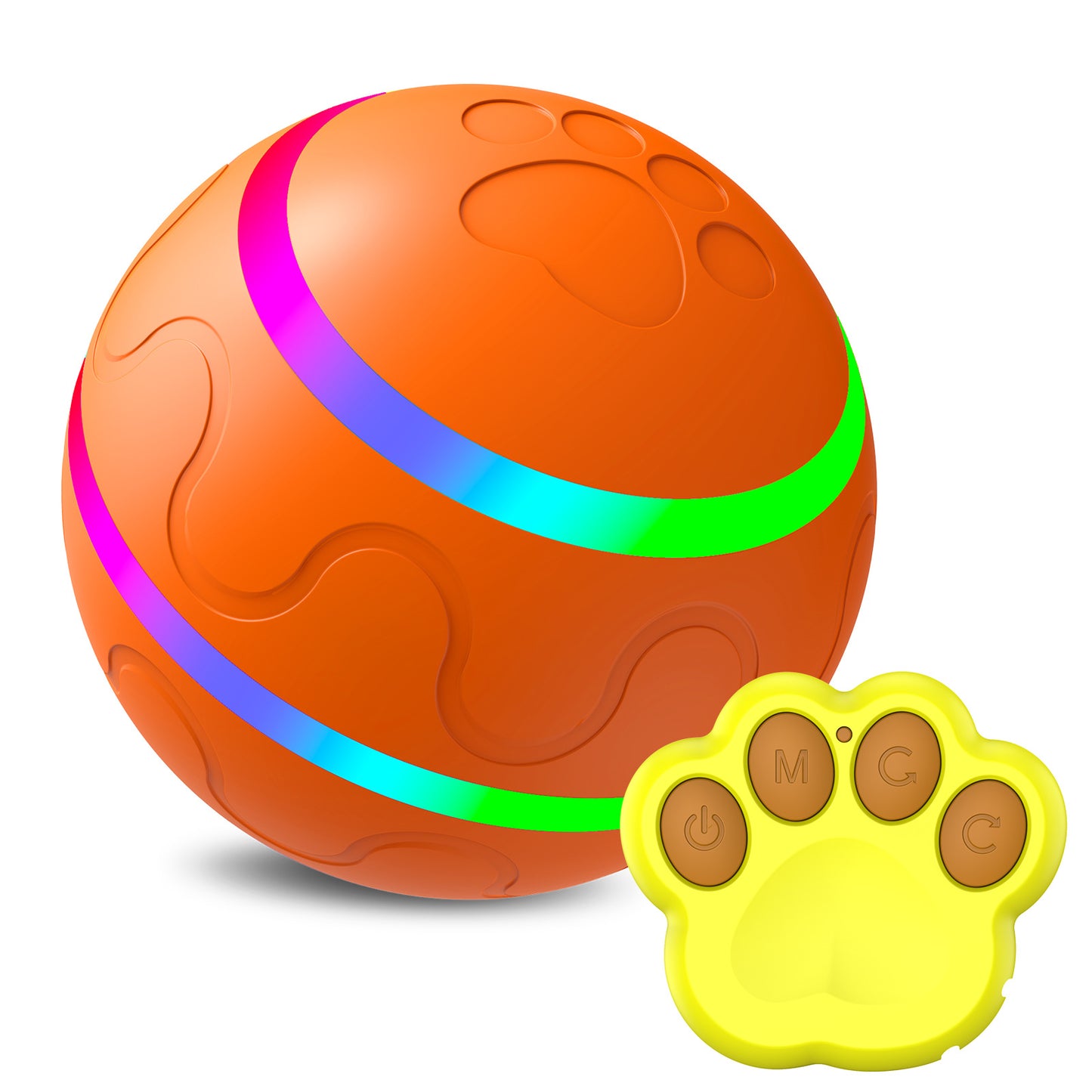 Interactive Smart Ball for Cats – USB Rechargeable